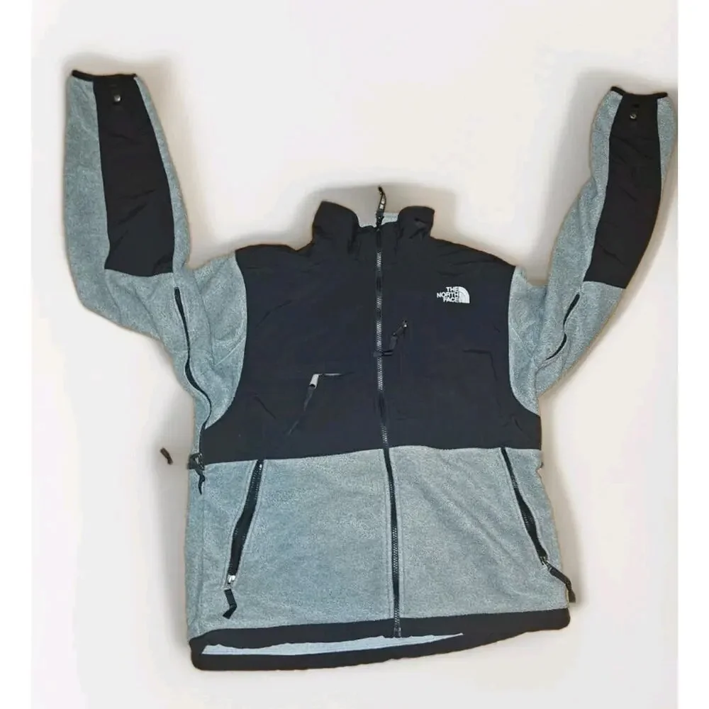 Men's The North Face Denali Retro Fleece Nylon Jacket Size Medium Black